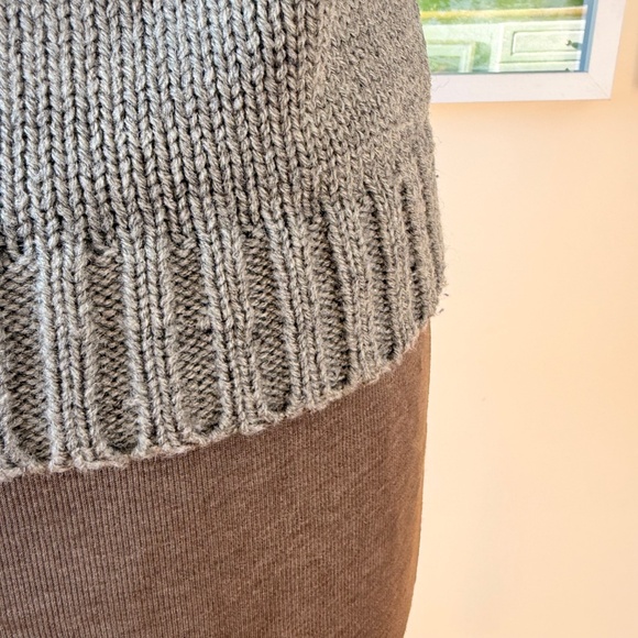 Vintage 80s Ski Scene Knit Sweater Vest - Picture 6 of 10